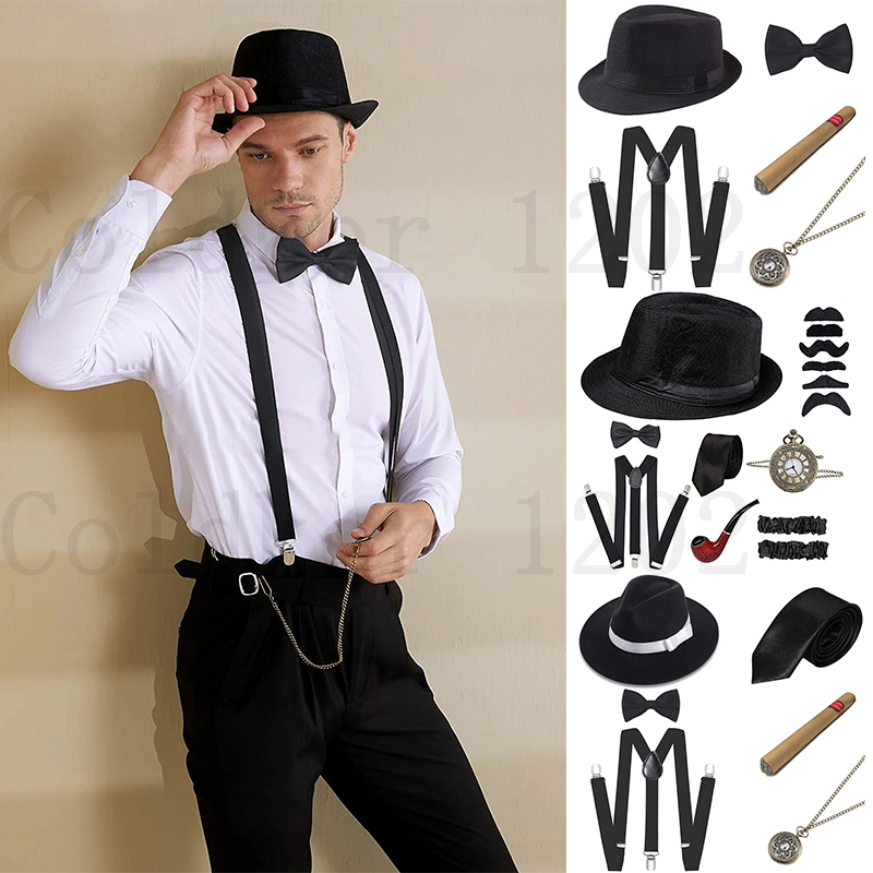 Men'S Accessories In The 1920S - Giá Rẻ Tàu Halloween 1920 Nam