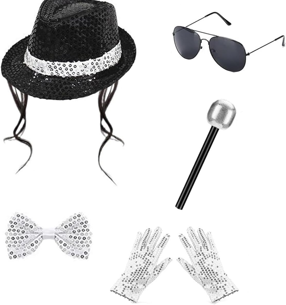 Men'S Accessories In The 90S - Mens Dance Star Costume Halloween 80s