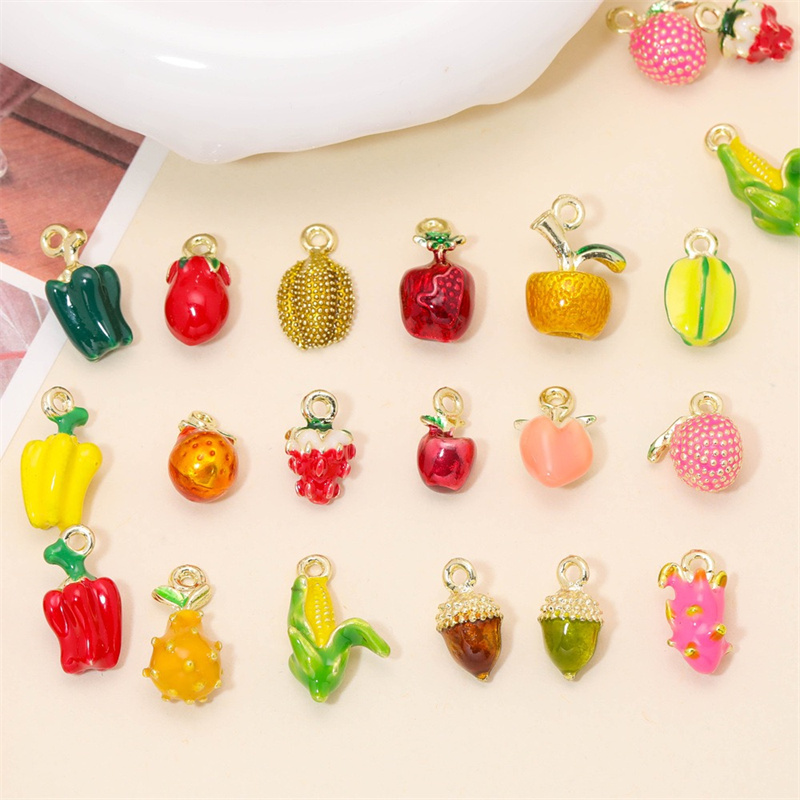 Men Accessories Locket - Free shipping 54pcs/lot color drop oil
