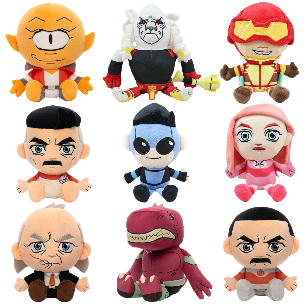 Men Accessories Gift Set - Invincible Plush Cartoon Omni Man Eve