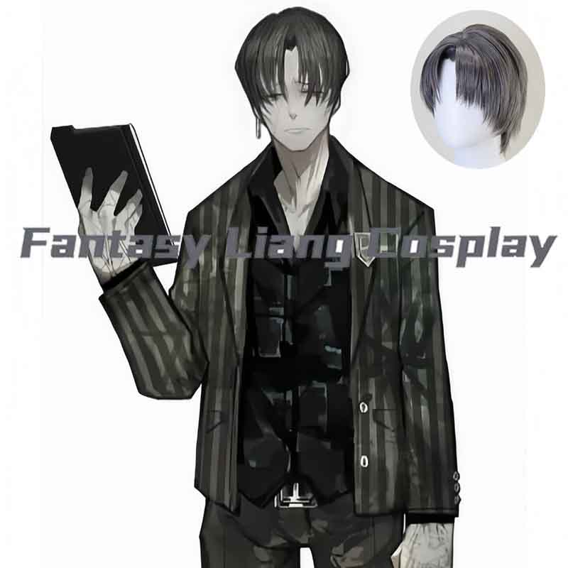 Men Accessories Korea - Anime Limbus Company Virgil Cosplay Wig