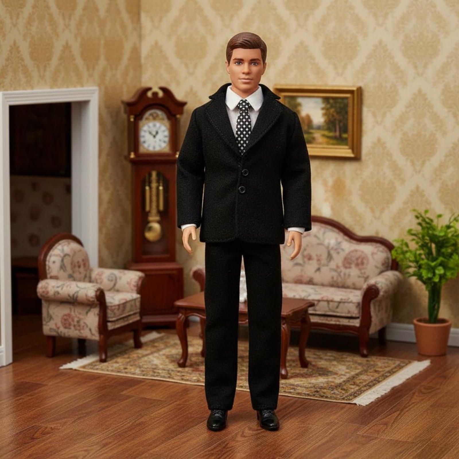 Mens Accessories Style - Classic Men Suit Doll Clothes 30cm