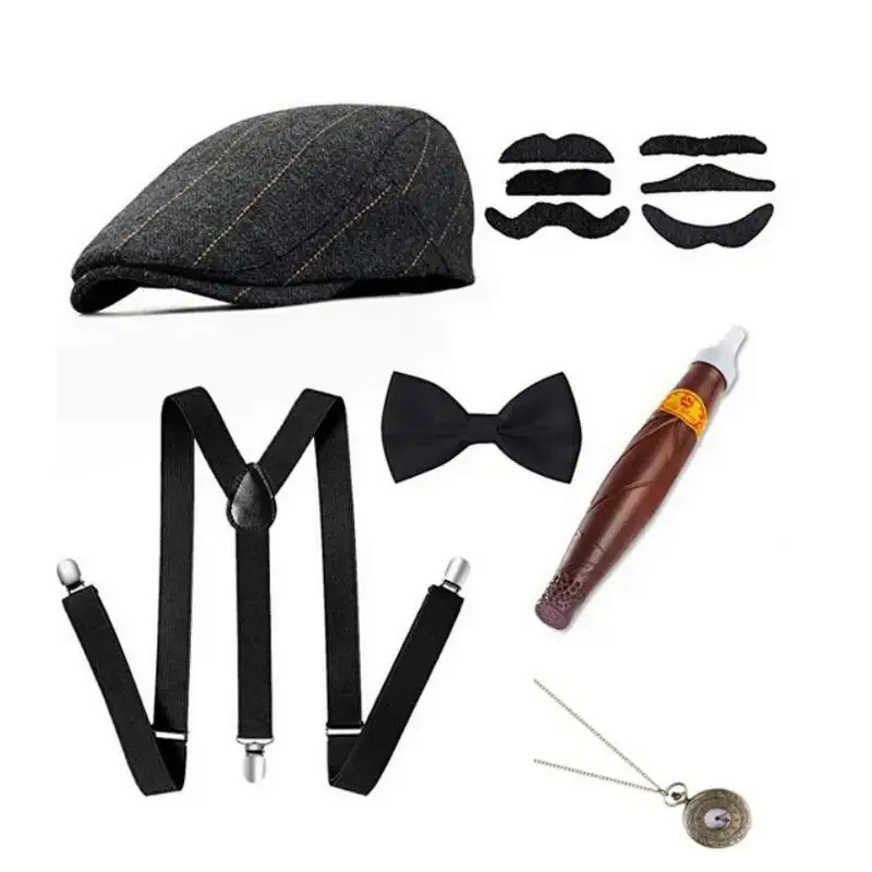 Men'S Accessories In The 1920S - 2026 1920S Halloween 20S Cosplay Gangster