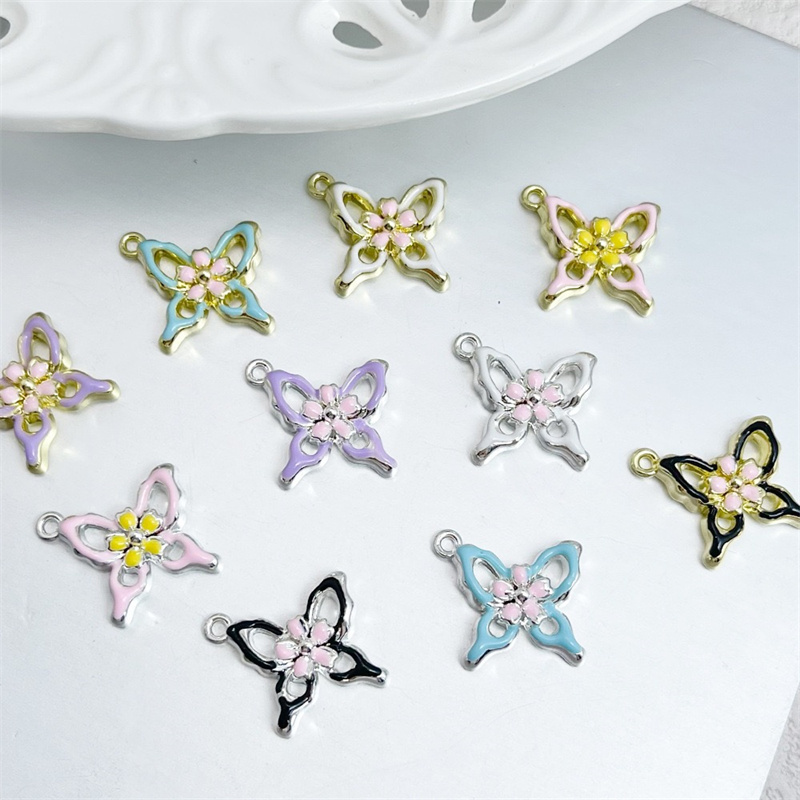 Men Accessories Locket - Wholesale 50pcs/lot drop oil animals cartoon