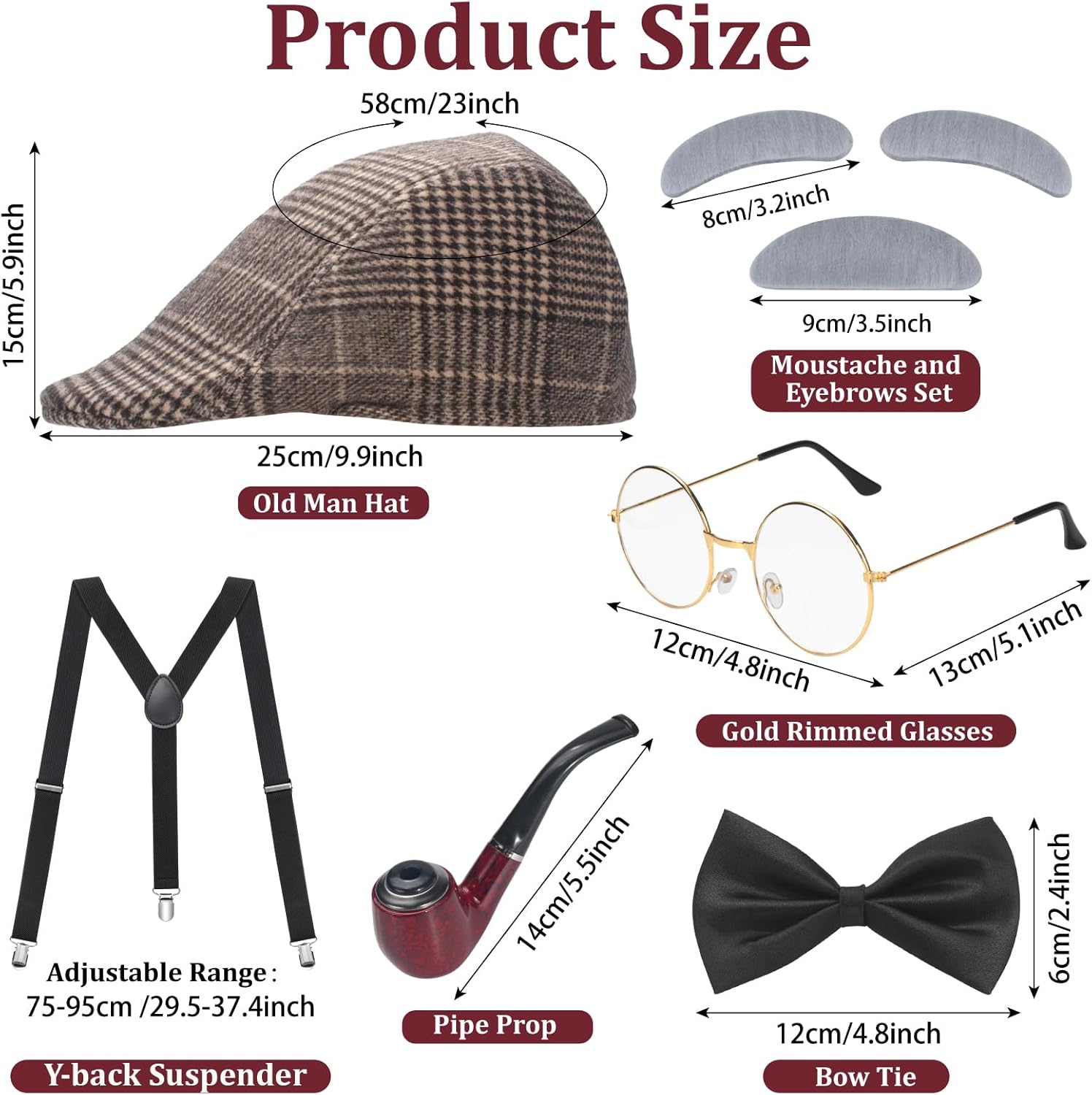 100 Days of School Costume, Ol - đánh giá và giá Men'S Accessories In The 1920S