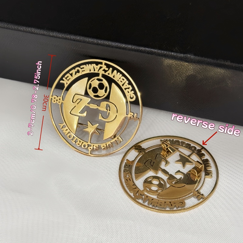Custom Logo Brooch Simple Crea - đánh giá và giá Men Accessories Gift Set