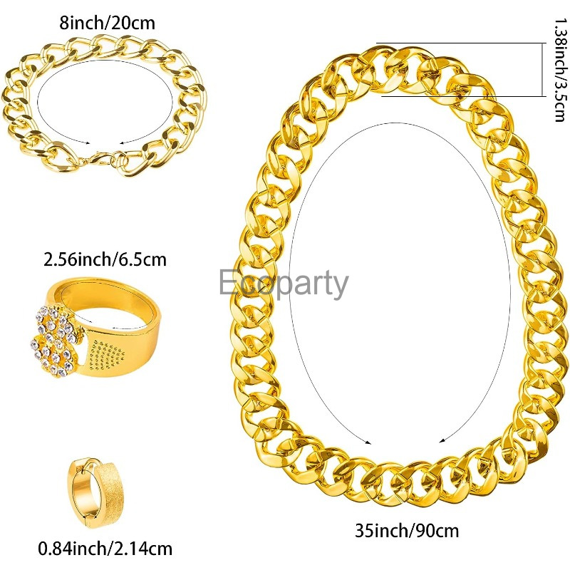 80s 90s Hip Hop Costume Access - đánh giá và giá Men'S Accessories In The 90S