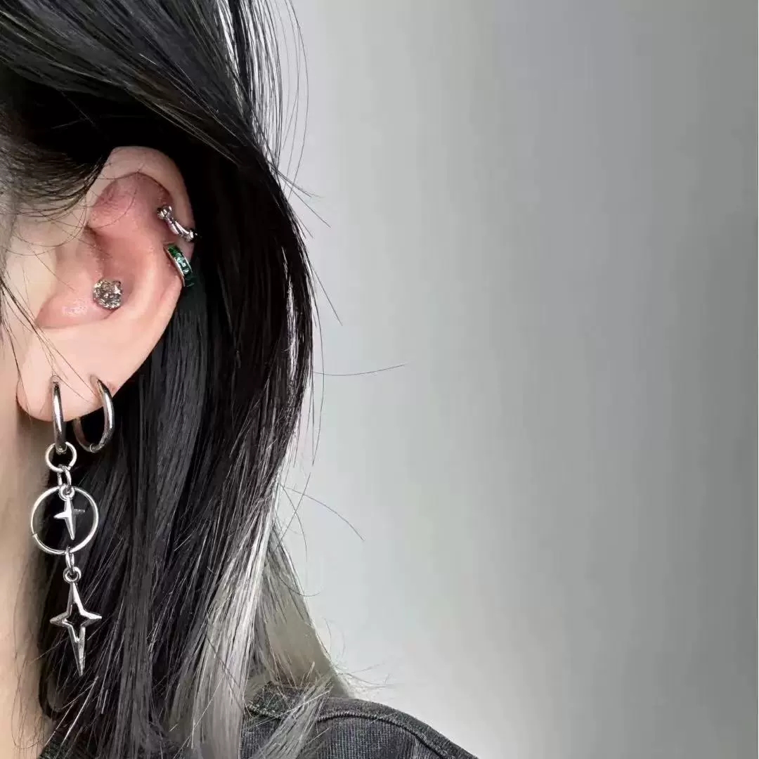 Personalized Punk Cross Star P - đánh giá và giá Men'S Accessories In The 90S
