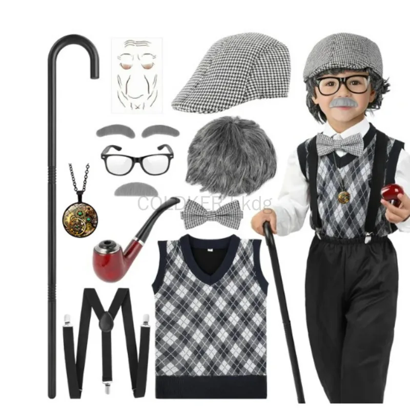 Halloween Festival Old Man Cos - đánh giá và giá Men'S Accessories In The 1920S