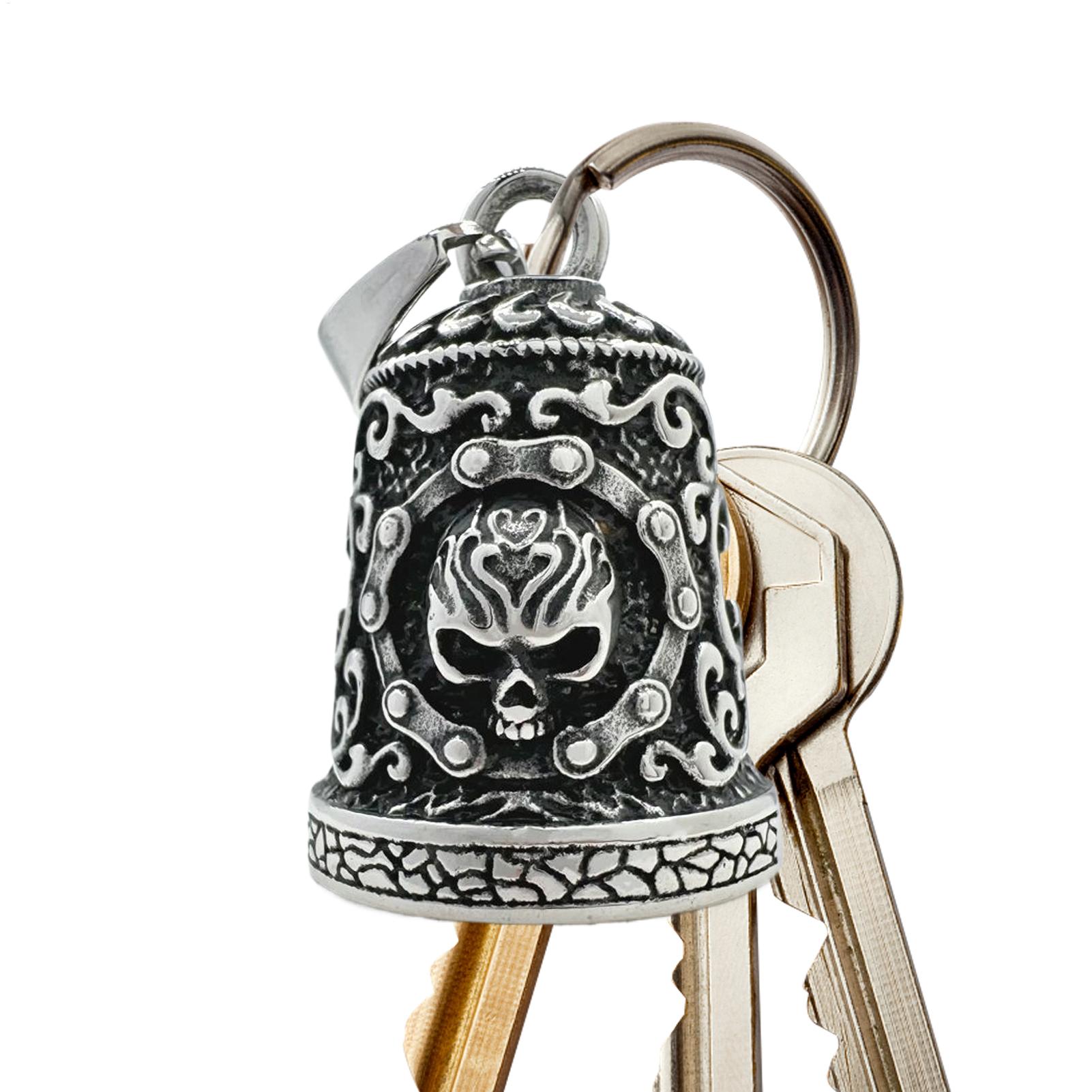 Skull Bell Charm Motorcycle Be - đánh giá và giá Men'S Accessories Chain