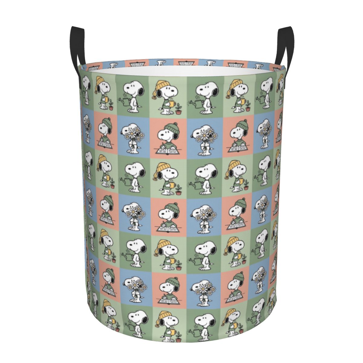 S-Snoopy Checkered Plaid Laund - đánh giá và giá Men Accessories Hamper