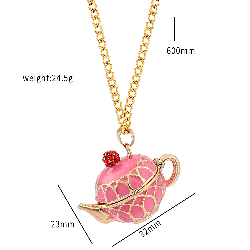 Creative Vintage Teapot Locket - đánh giá và giá Men Accessories Locket