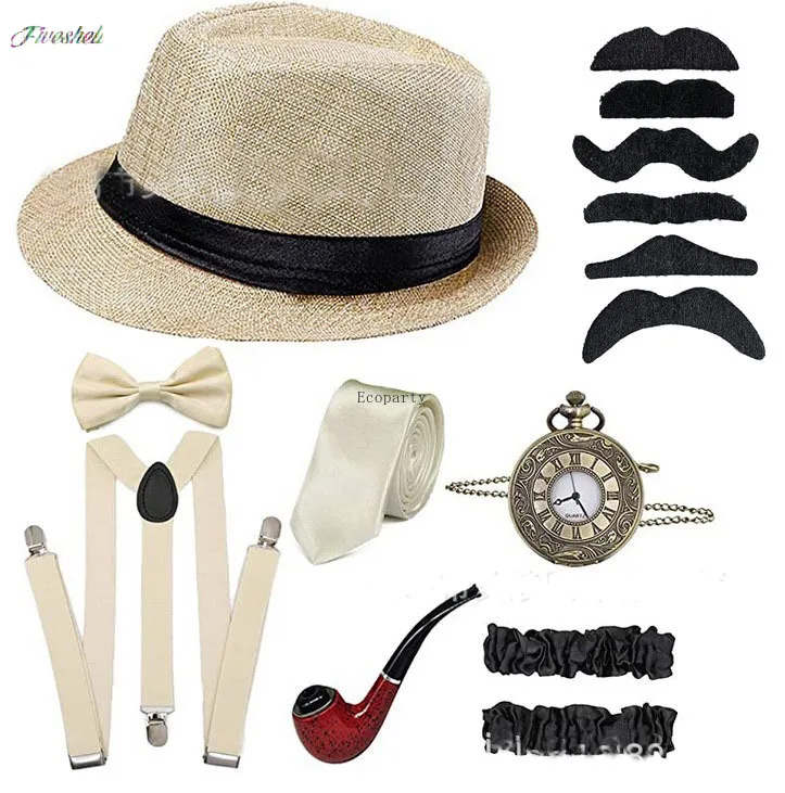 Halloween Party Great Gatsby C - đánh giá và giá Men'S Accessories In The 1920S