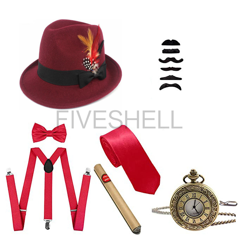 Mens 1920s Gatsby Gangster Cos - đánh giá và giá Men'S Accessories In The 1920S