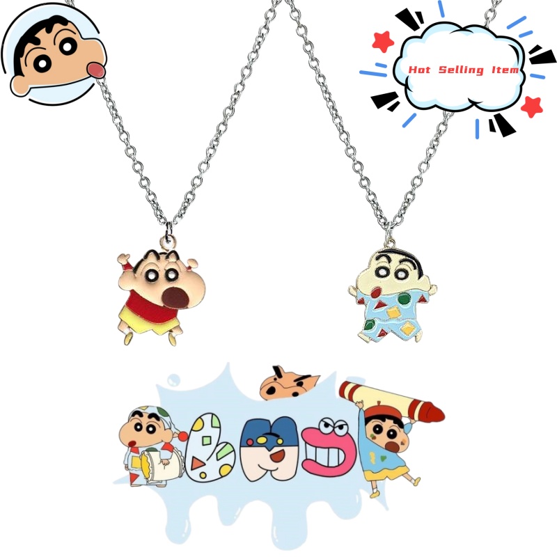 Crayon Shin-chan cartoon neckl - đánh giá và giá Men Accessories Gift Set
