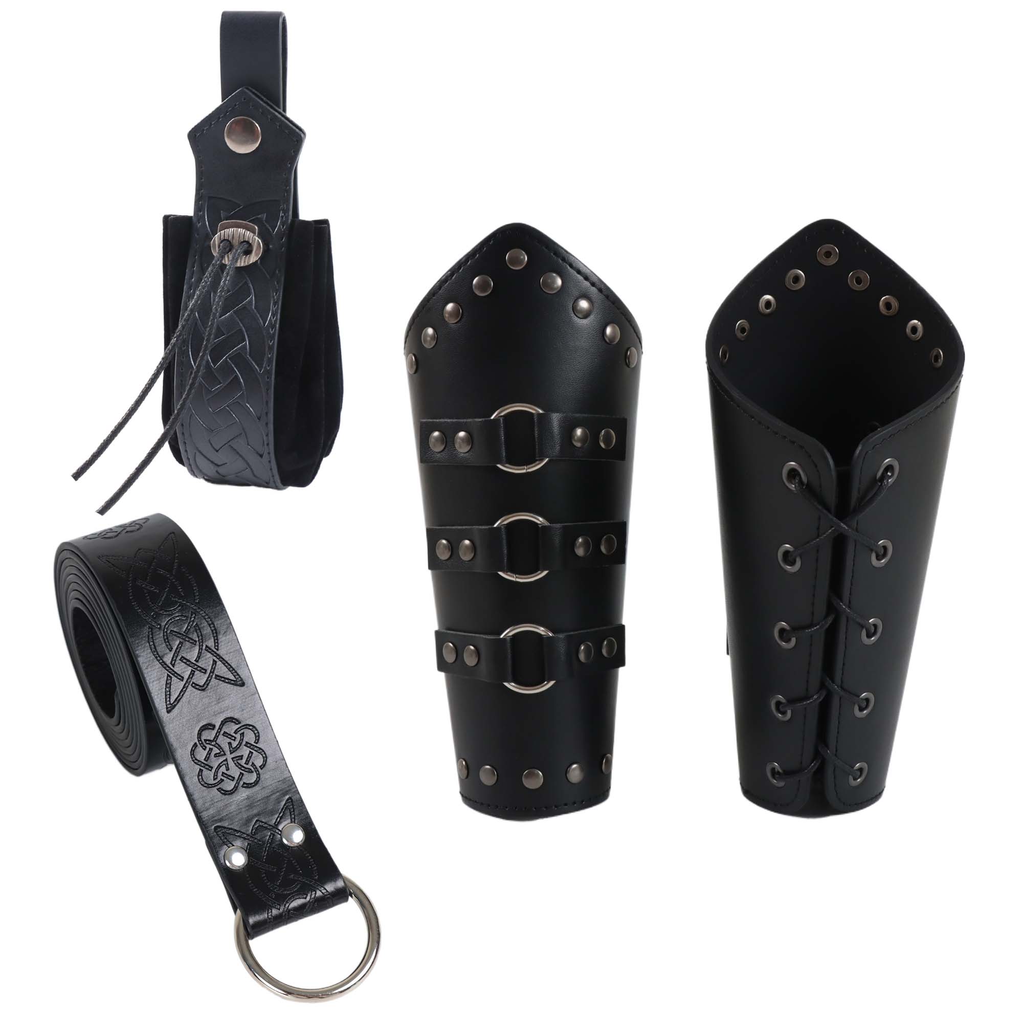 Men Arm Armor PU Leather Medie - đánh giá và giá Men'S Viking Accessories