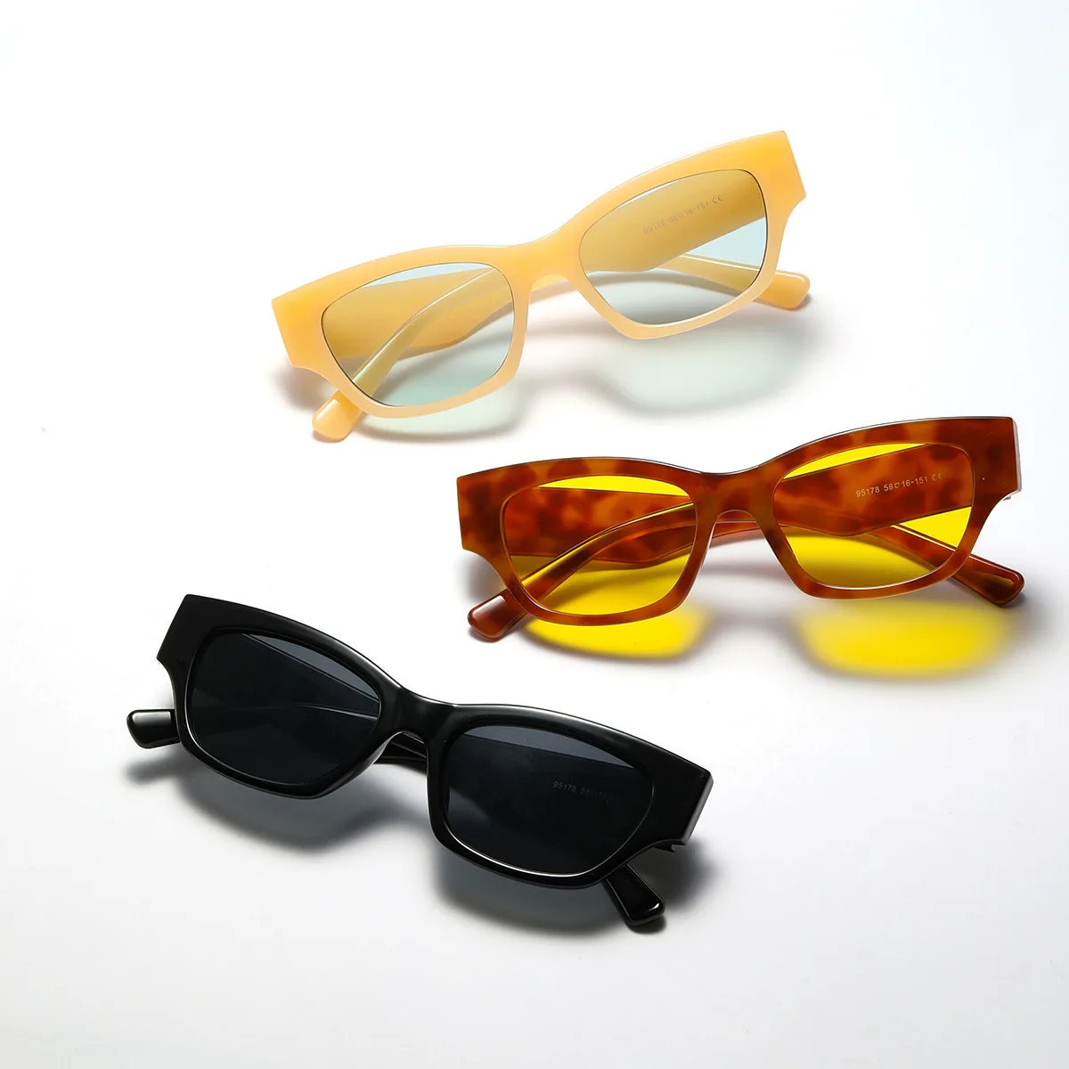 Fashion Yellow Women Cat Eye S - đánh giá và giá Men'S Accessories In The 90S