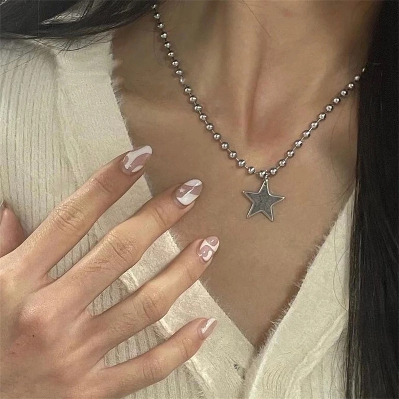 Kpop Cool Punk Vintage Star Pe - đánh giá và giá Men'S Accessories In The 90S