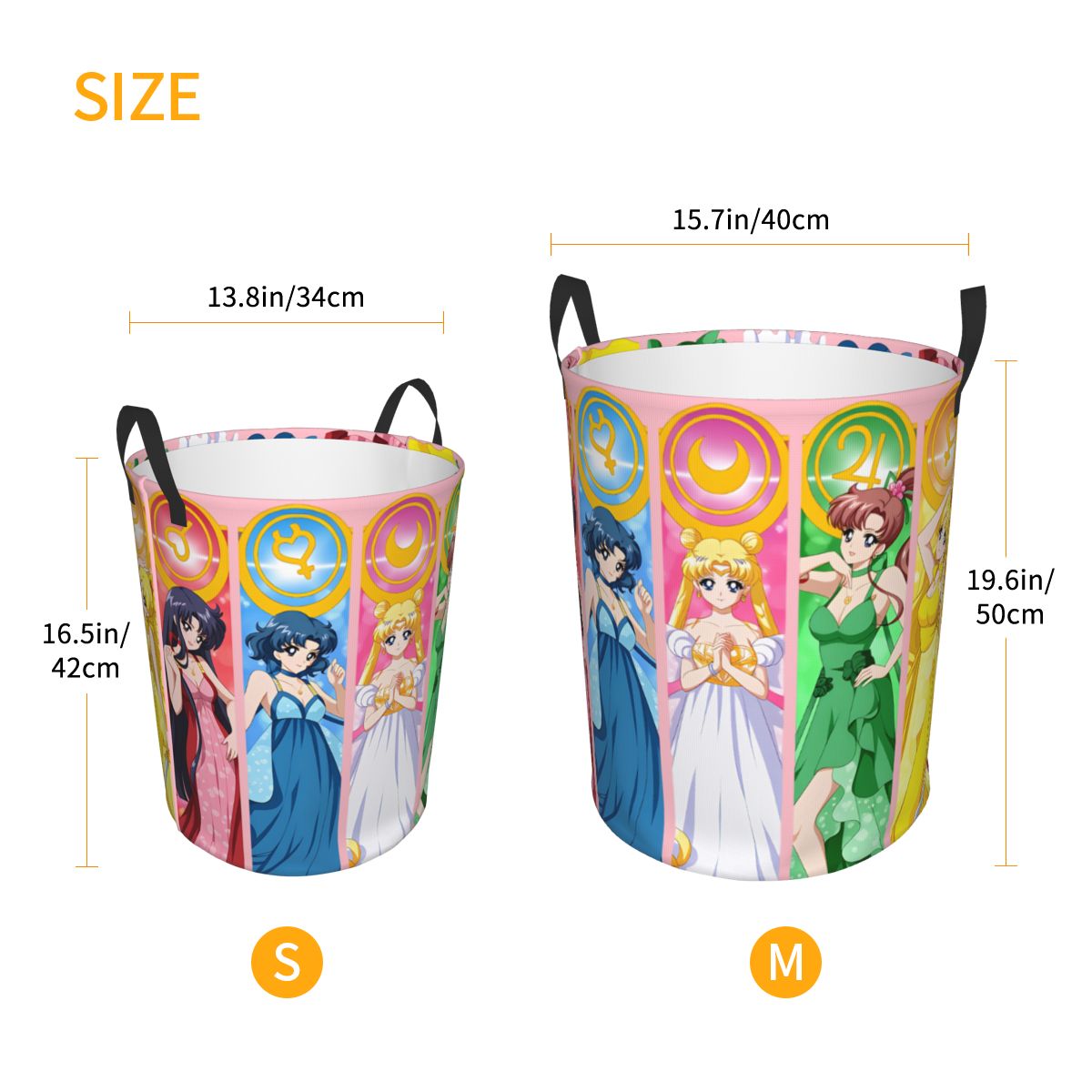 Sailor Moon Mars Venus Laundry - đánh giá và giá Men Accessories Hamper