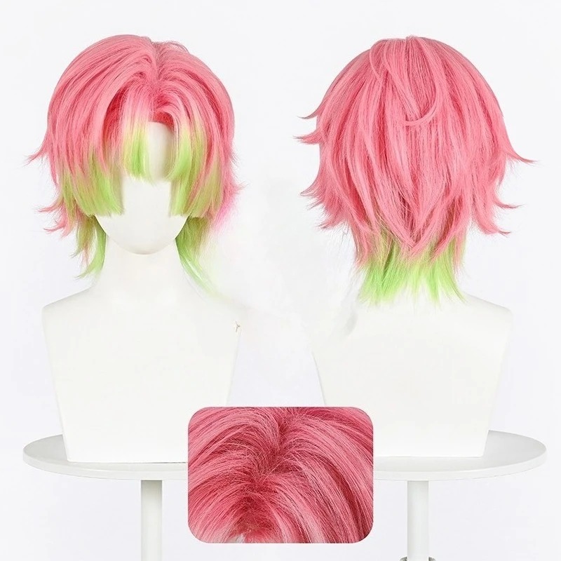 Kanroji Mitsuri Cosplay Wig Pi - đánh giá và giá Men Accessories For Suit