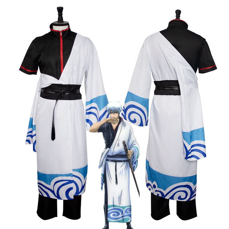 Anime Gintama Cosplay Costume  - đánh giá và giá Men'S Kimono Accessories