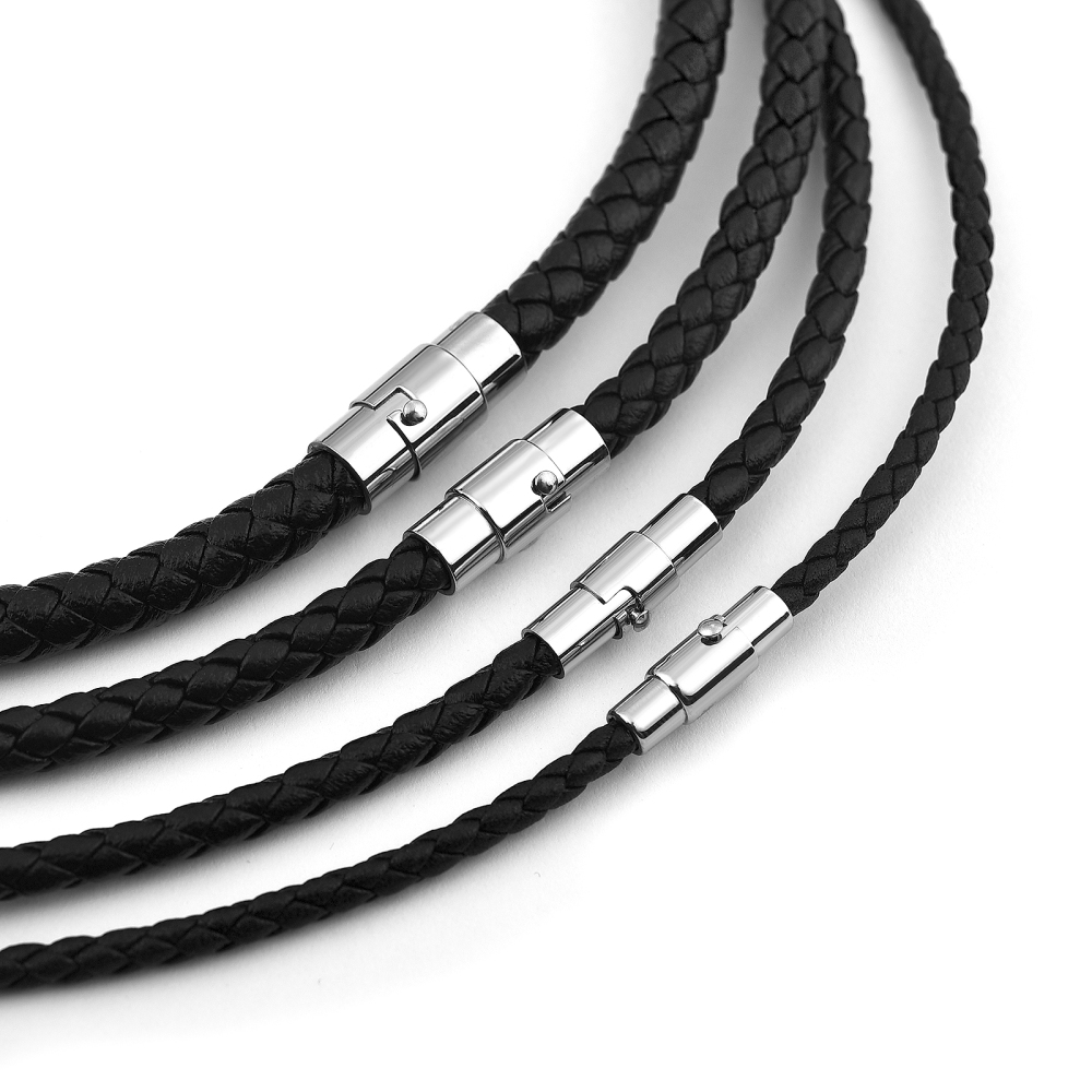 45/50/60cm Leather Necklace Wa - đánh giá và giá Men'S Accessories Chain
