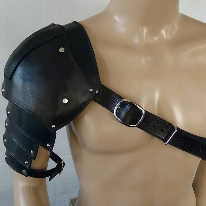 Medieval Leather Shoulder Armo - đánh giá và giá Men'S Viking Accessories