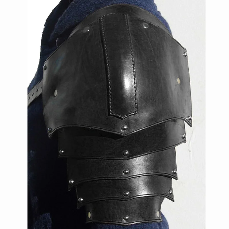 Medieval Leather Shoulder Armo - đánh giá và giá Men'S Viking Accessories