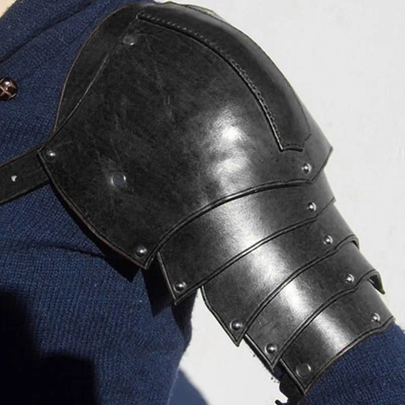 Medieval Leather Shoulder Armo - đánh giá và giá Men'S Viking Accessories