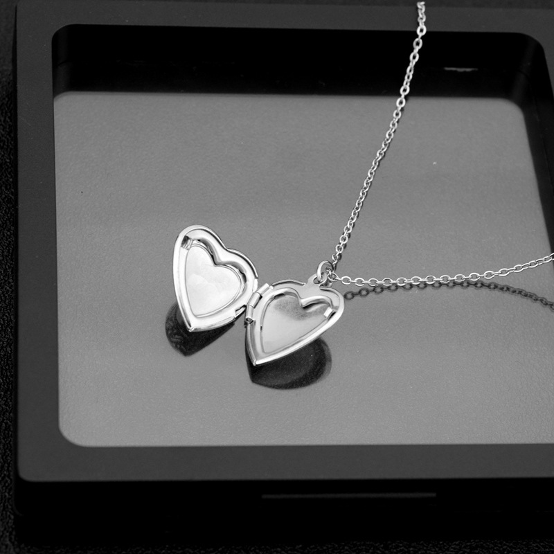 Love Heart Locket Pendant Neck - đánh giá và giá Men Accessories Locket