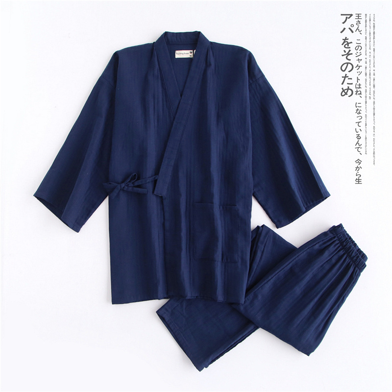 Đồng Màu Thu Đông Nỉ Mặc Áo Ch - đánh giá và giá Men'S Kimono Accessories