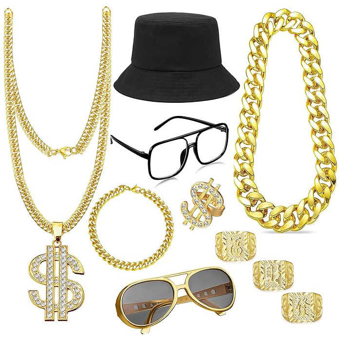 80s 90s Hip Hop Costume Access - đánh giá và giá Men'S Accessories In The 90S