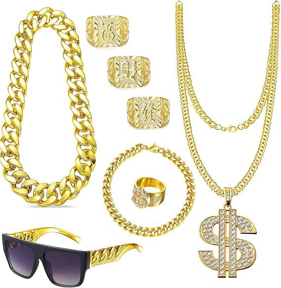 80s 90s Hip Hop Costume Access - đánh giá và giá Men'S Accessories In The 90S