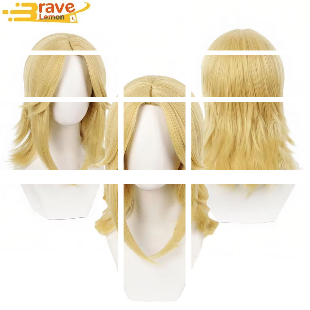 Johnny Joestar Cosplay Wig Hea - đánh giá và giá Men Accessories Korea
